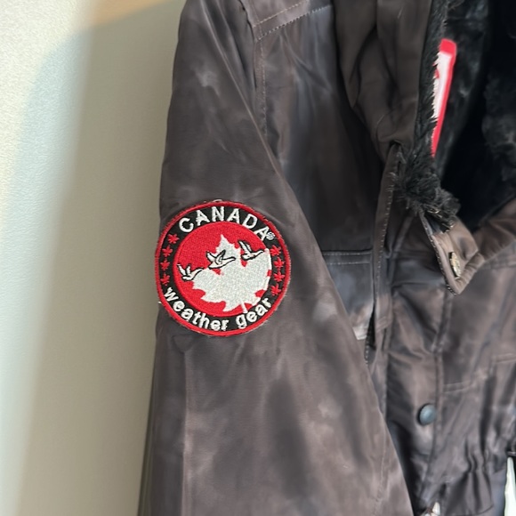 Canada Weather Gear Black Camo Pattern Jacket Waterproof NWT - Picture 8 of 12